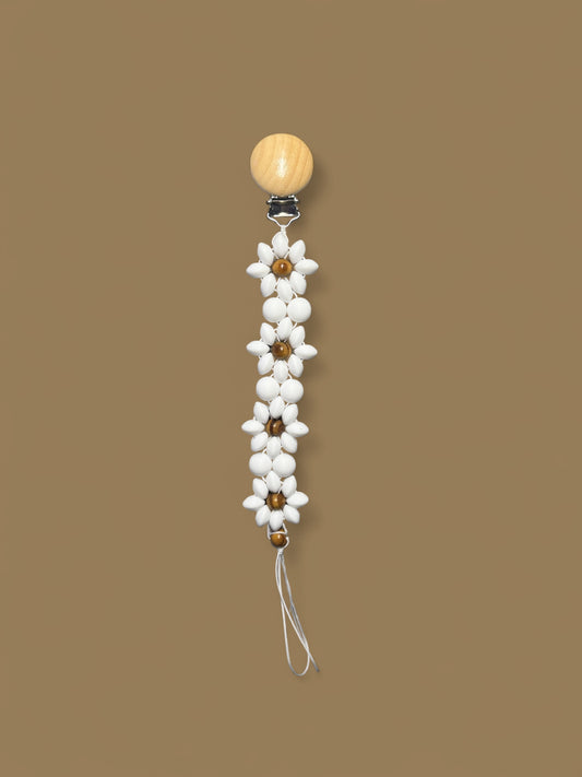 Flora Pacifier Clip
